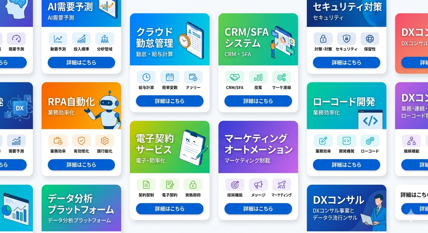 システムテンプレートの画像